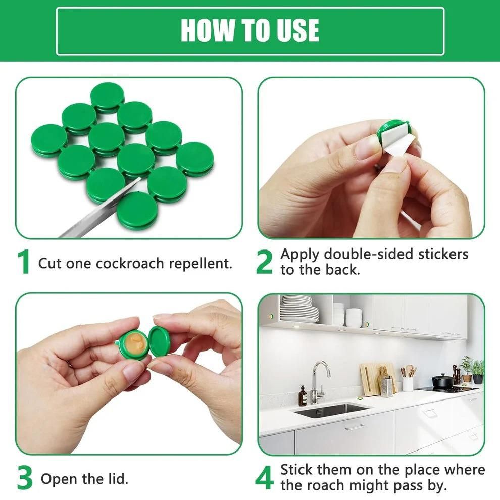 Cockroach Killer Powder Gel (Pack of 2) | Fast-Acting Roach Control | Long-Lasting Pest Solution for Home & Kitchen